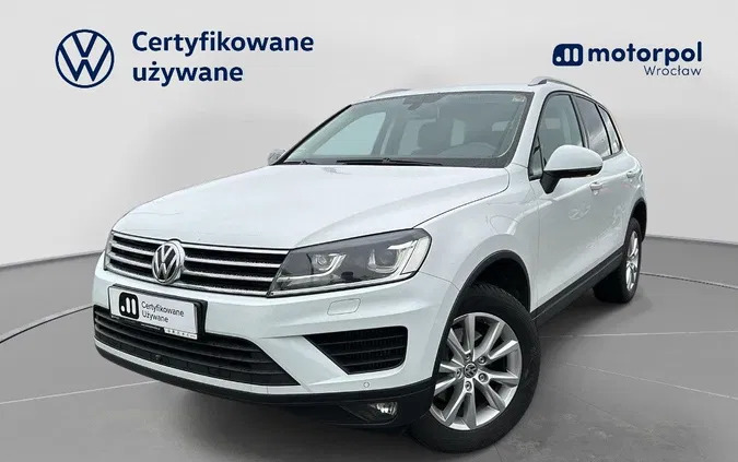 volkswagen touareg Volkswagen Touareg cena 87900 przebieg: 212191, rok produkcji 2015 z Nisko